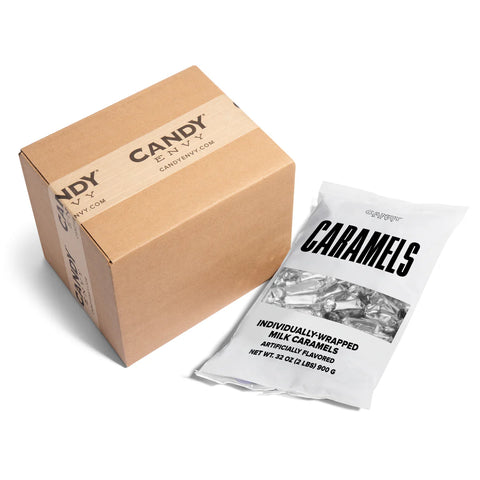 Candy Envy Caramel Foil Silver | 2lb, Bag