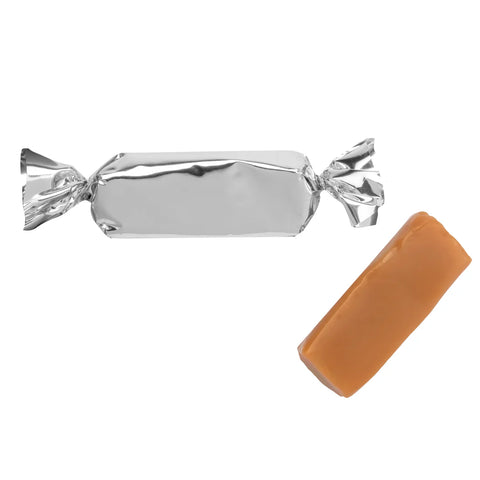 Candy Envy Caramel Foil Silver | 2lb, Bag