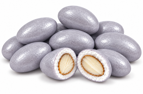 Bulk Jordan Almond Silver 5Lb