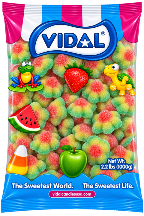 Vidal Gummy Sour Flower | 2.2lb, Bag