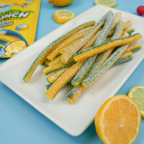 Sour Punch Cherry- Lime Filled Straws 5oz