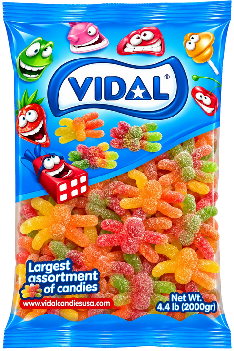 Vidal Gummy Hairy Spider 4.4Lb