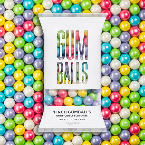 Candy Envy 1" Gumball Shimmer Assorted Spring  2LB