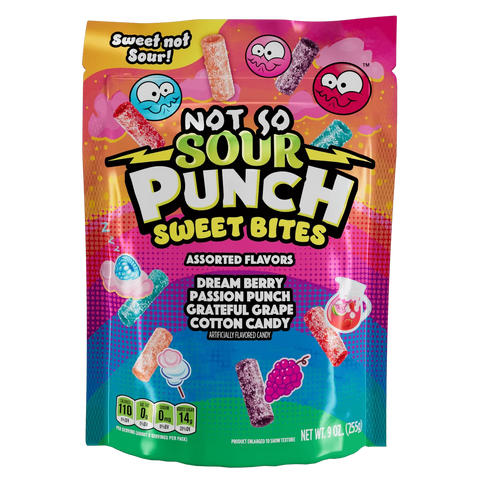 American Licorice Sour Punch Bites Sweets 9oz