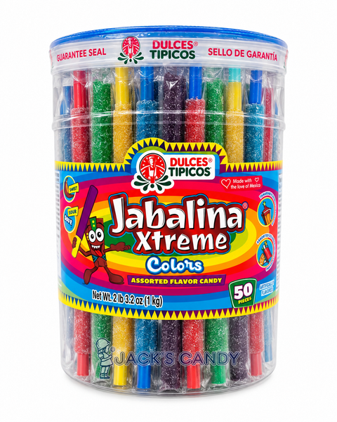Tipicos Jabalina Xtreme Colores 50ct