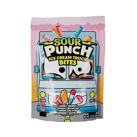 American Licorice Sour Punch Bites Ice Cream Truck 9oz