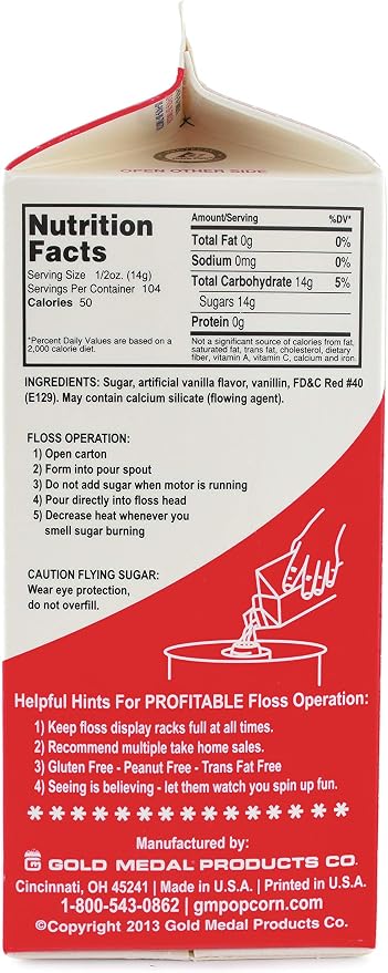 Floss Sugar Watermelon 1/2 Gallon