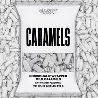 Candy Envy Caramel Foil White | 2lb, Bag