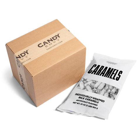 Candy Envy Caramel Foil White | 2lb, Bag