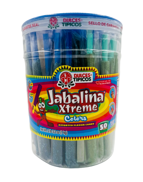 Tipicos Jabalina Xtreme Colores 50ct