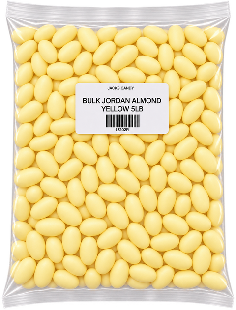 Bulk Jordan Almond Yellow 5LB
