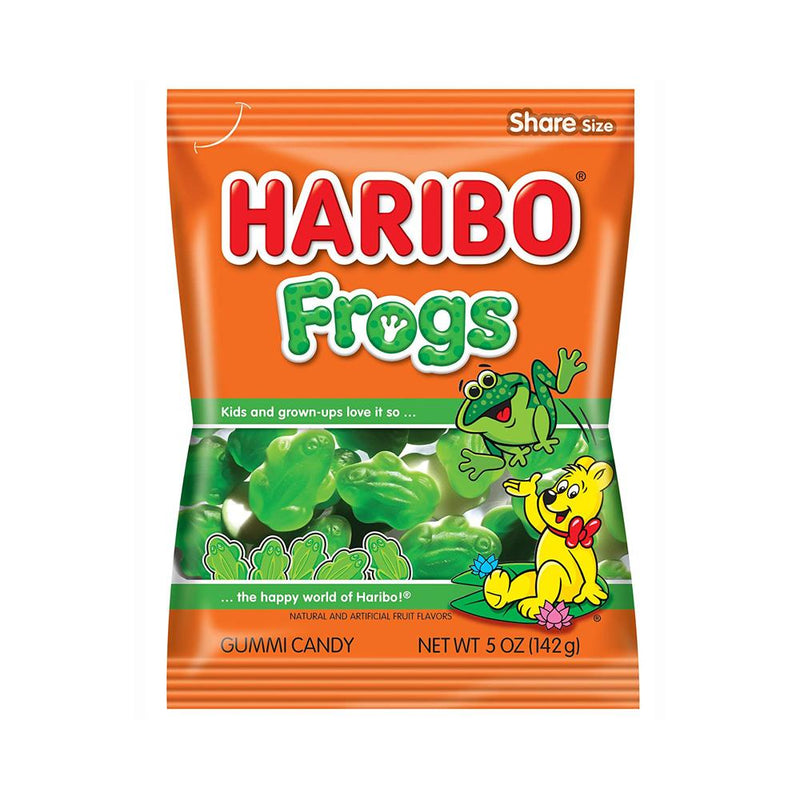 Haribo Gummi Frogs: 5oz