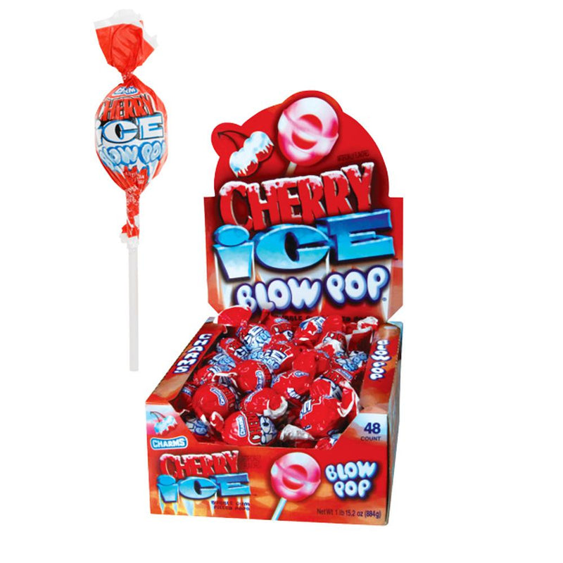 Blow Pop Cherry Ice: 48ct