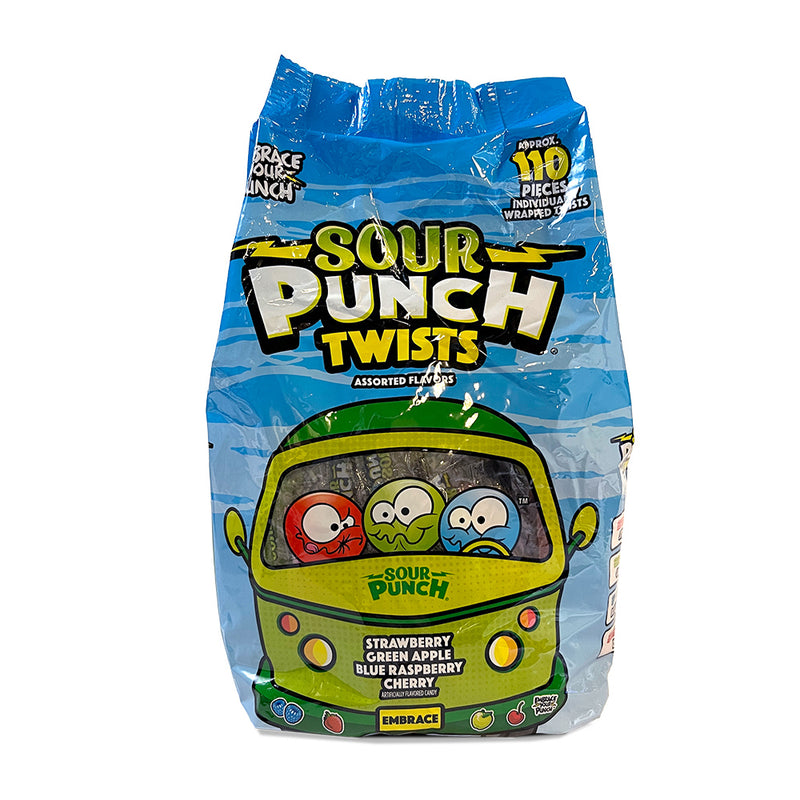 American Licorice Sour Punch Twists 110Ct Bag
