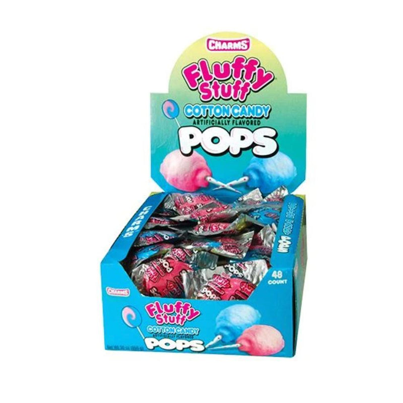 Blow Pop Fluffy Stuff Cotton Candy: 48ct