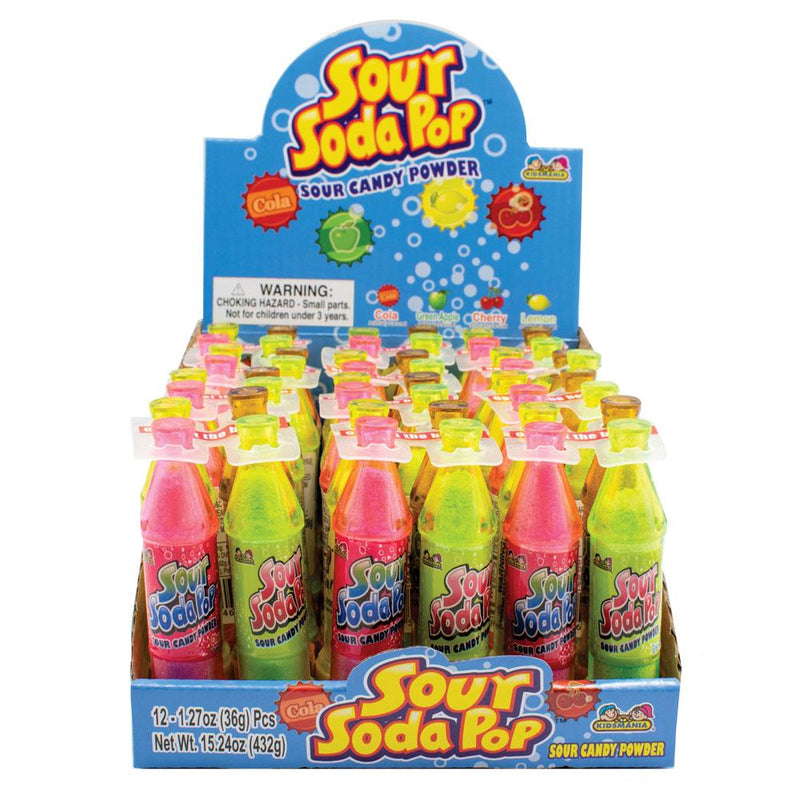 Kidsmania Sour Soda Pop: 12ct
