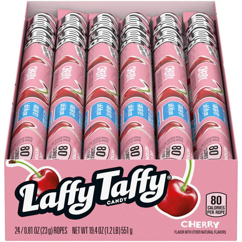 Ferrara Laffy Taffy Cherry Ropes: 24ct