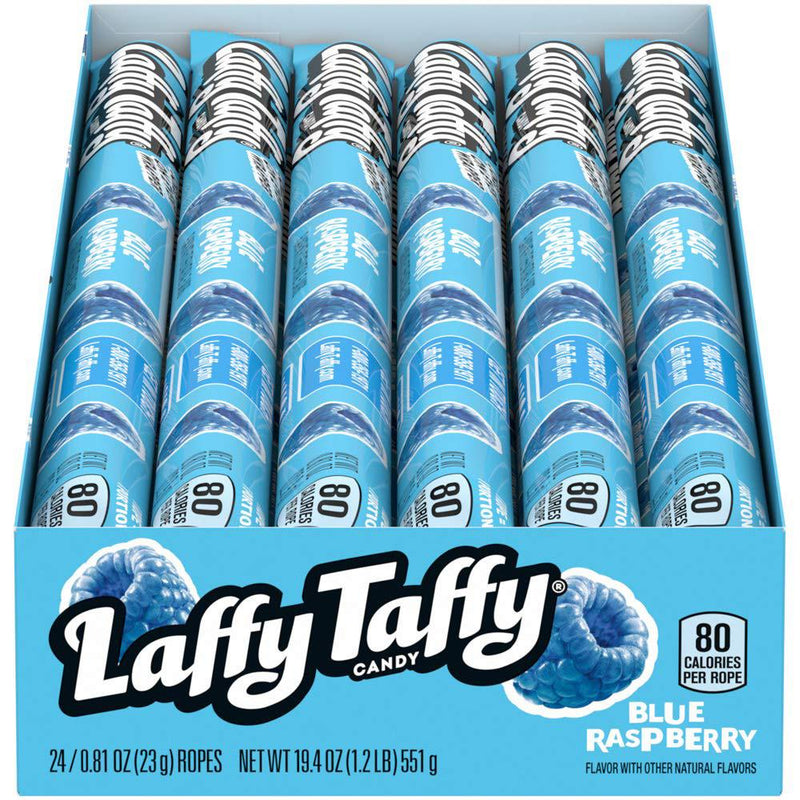 Ferrara Laffy Taffy Blue Raspberry Ropes: 24ct