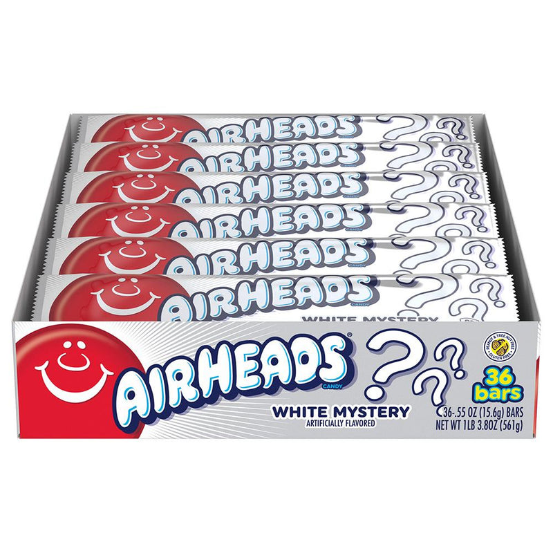 Airheads White Mystery: .55oz 36ct
