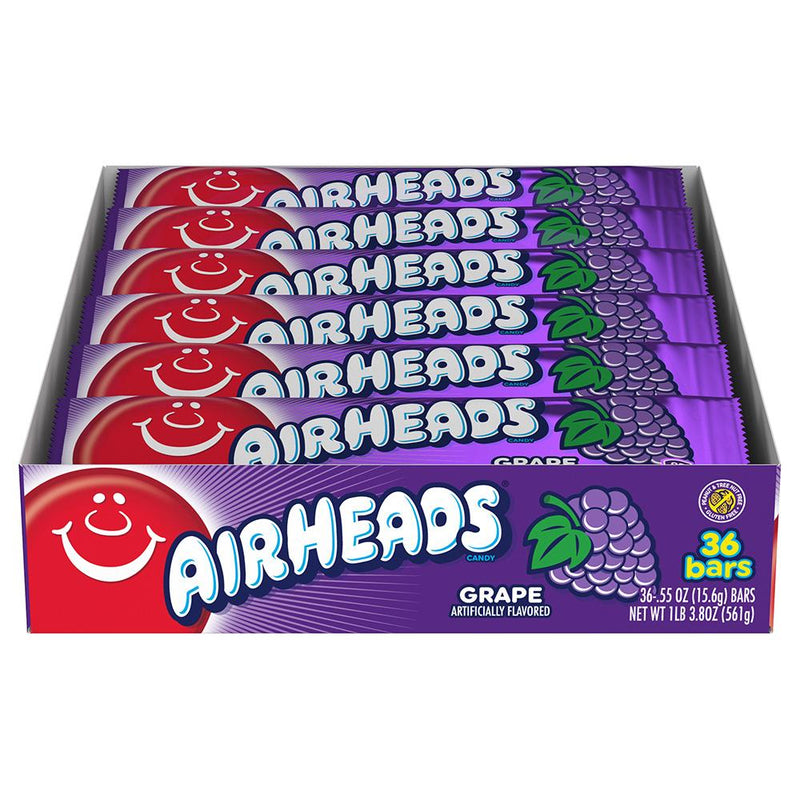 Airheads Grape: .55oz 36ct