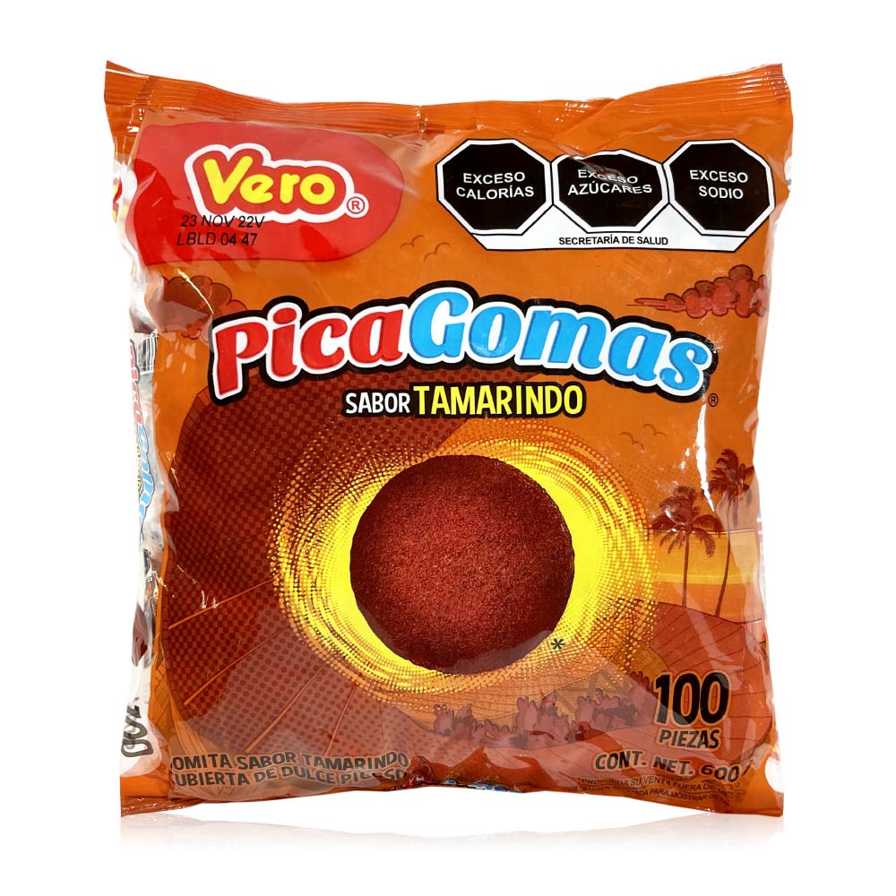 Vero Pica Goma Tamarindo 100Ct