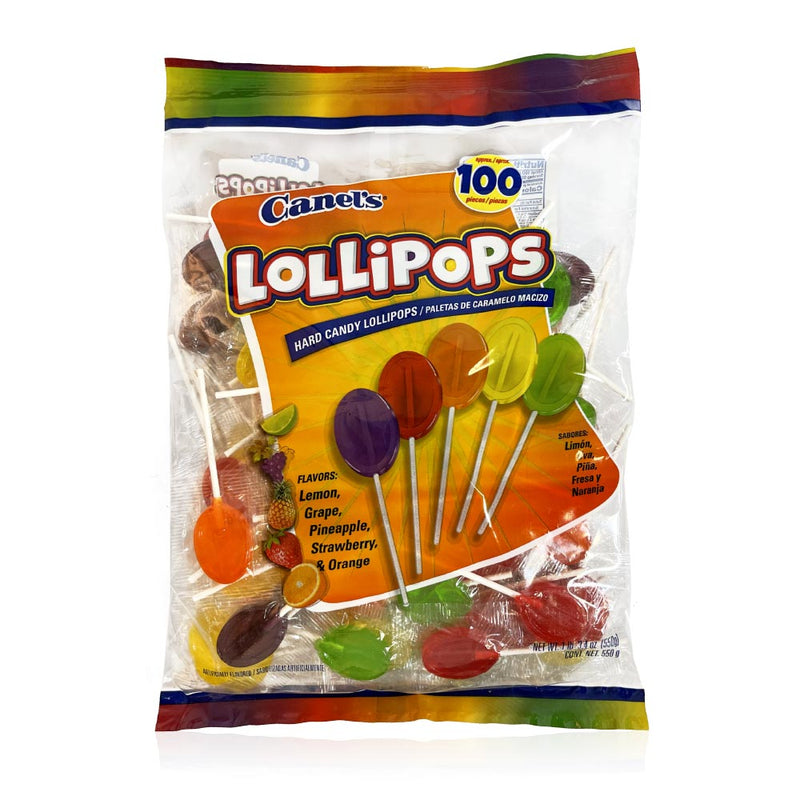 Canels Assorted Lollipop 100Ct