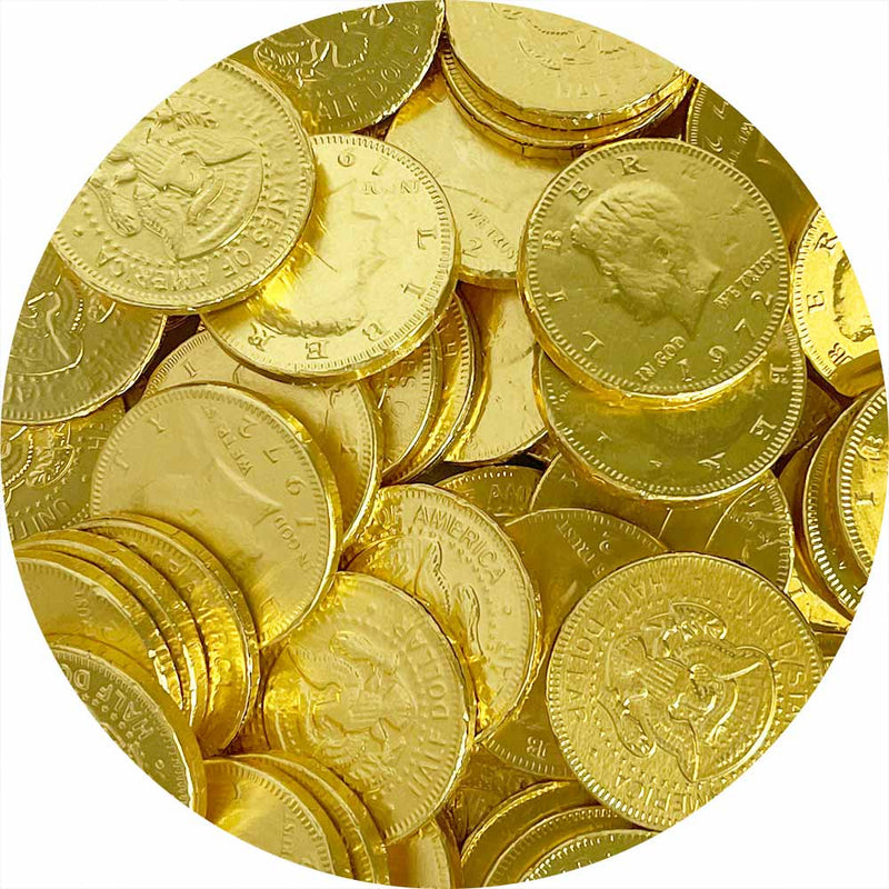 Bulk Rm Palmer $.25 Gold Coins Chocolate 3Lb