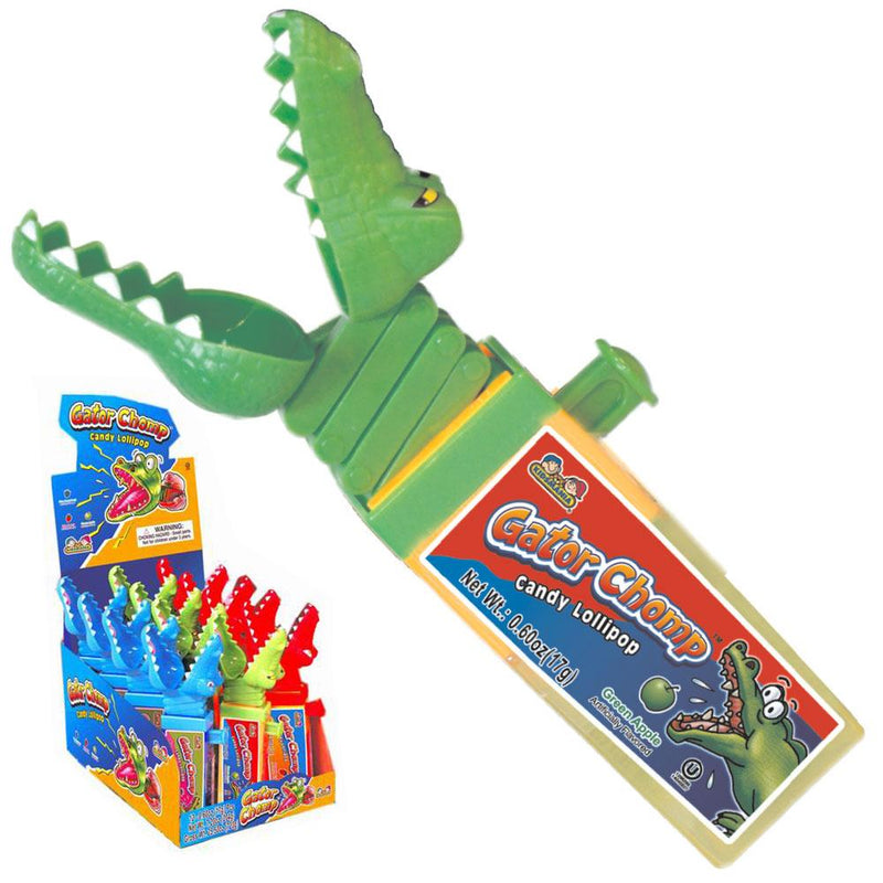 Kidsmania Gator Chomp Lollipop: 12ct