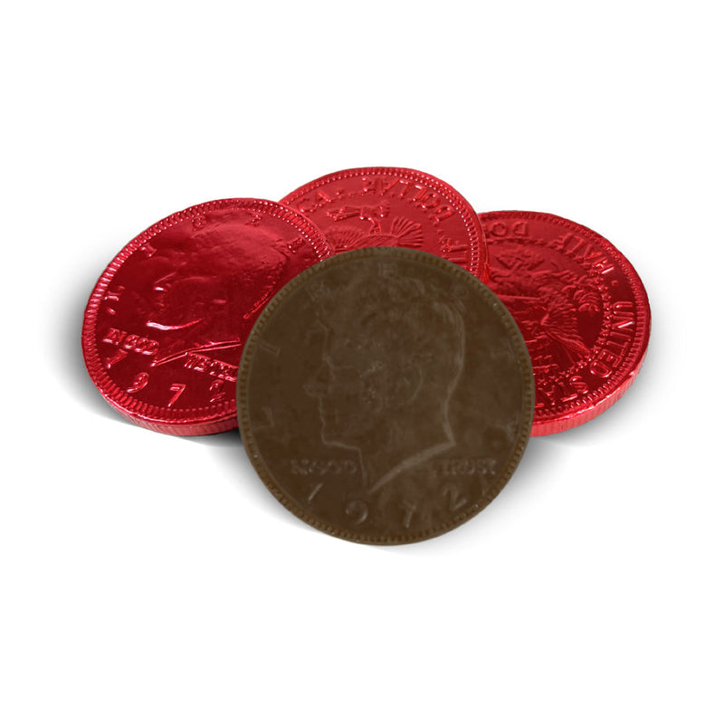 Fort Knox Red Coin-1.5" 1Lb (84Pc/Lb)