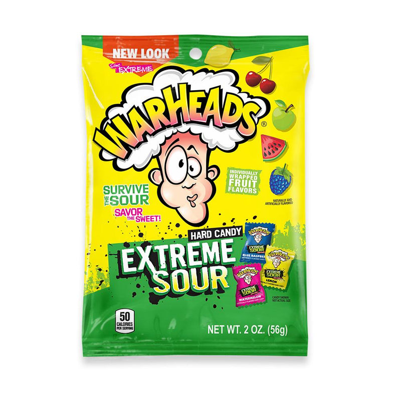 Impact Warhead Extreme Sour Hard Candy: 2oz 12ct