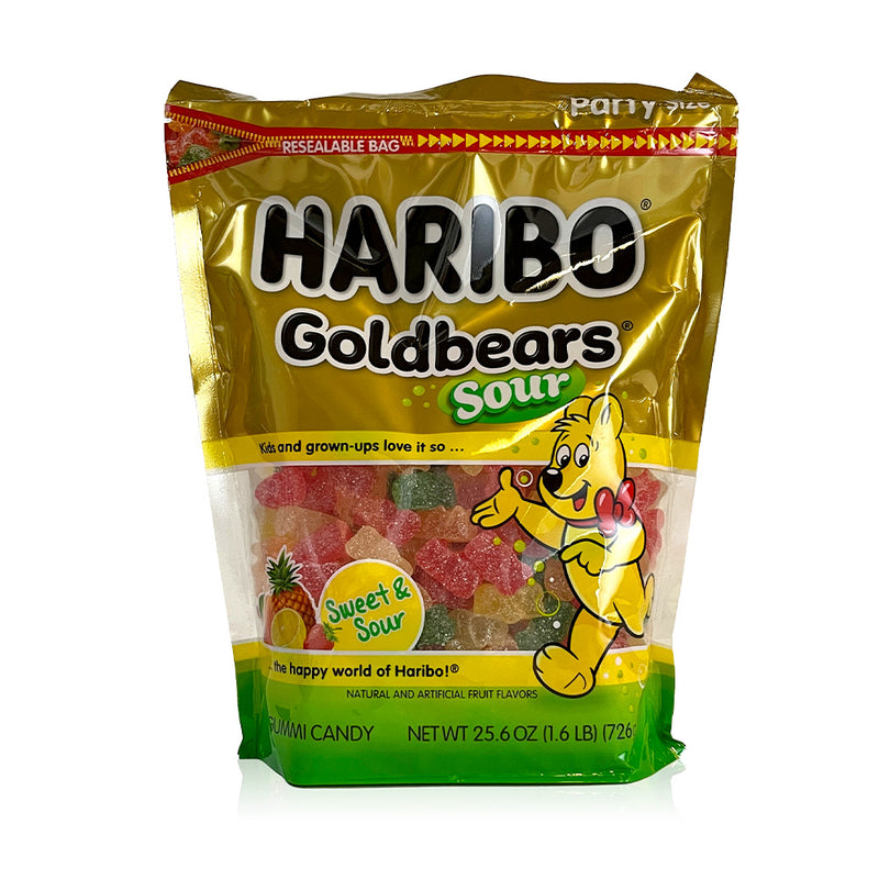 Haribo Sour Gold Bears 25.6Z Bg