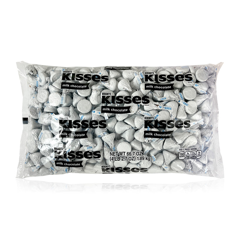 Kisses White Foils 66.7Oz