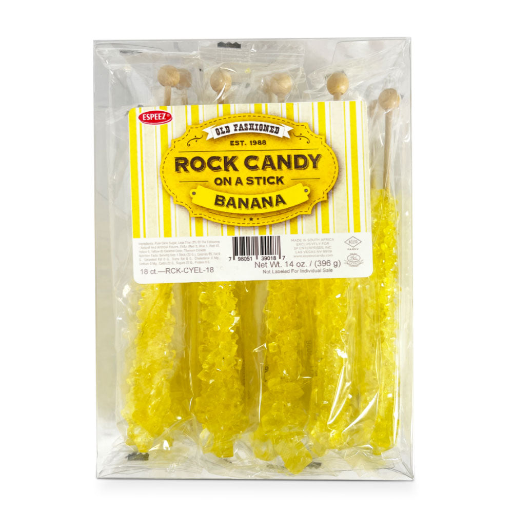 Sp Rock Cndy Yellow Acetate 18 Ct