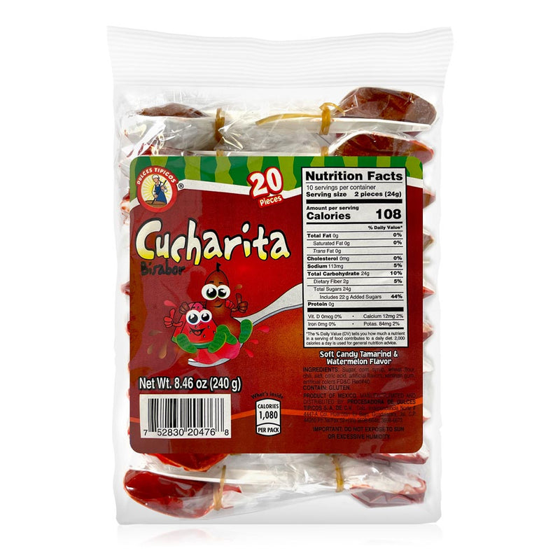 Tipicos Cucharita Tamarindo/Sandia 20Ct