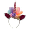 Unicorn Led W/Flower Headband