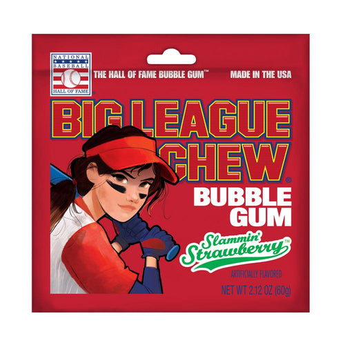 Big League Chew Original Bubblegum 2.12oz Pouch - 12ct