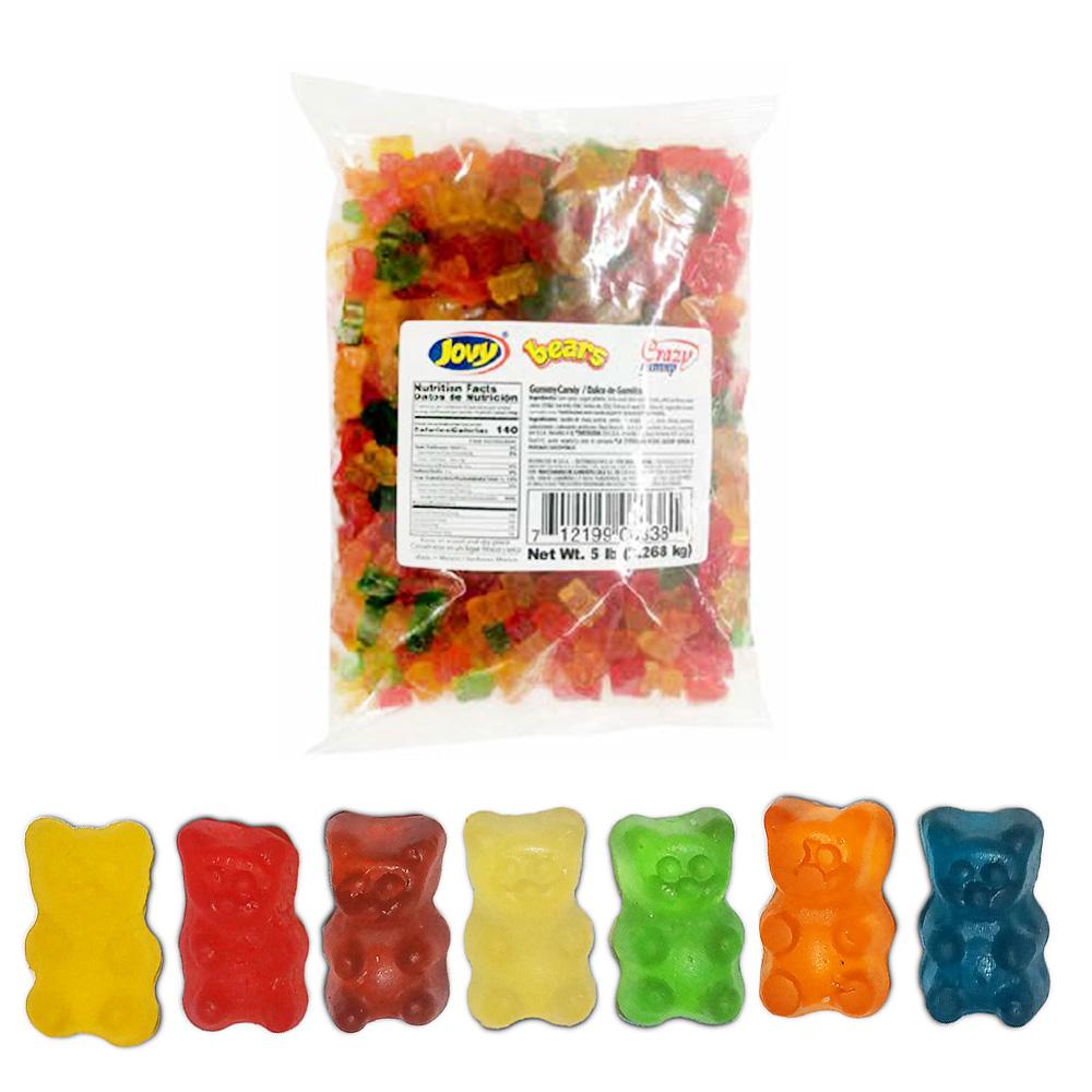Jovy Gummy Bears 12 Flavor: 5lb