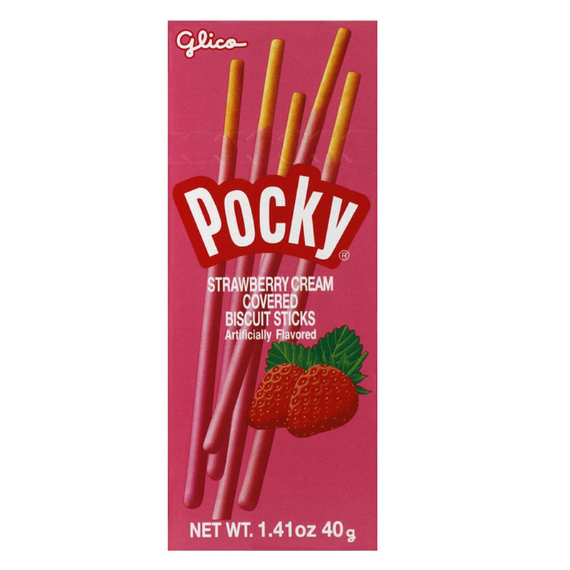 Pocky Strawberry: 1.41oz 10ct