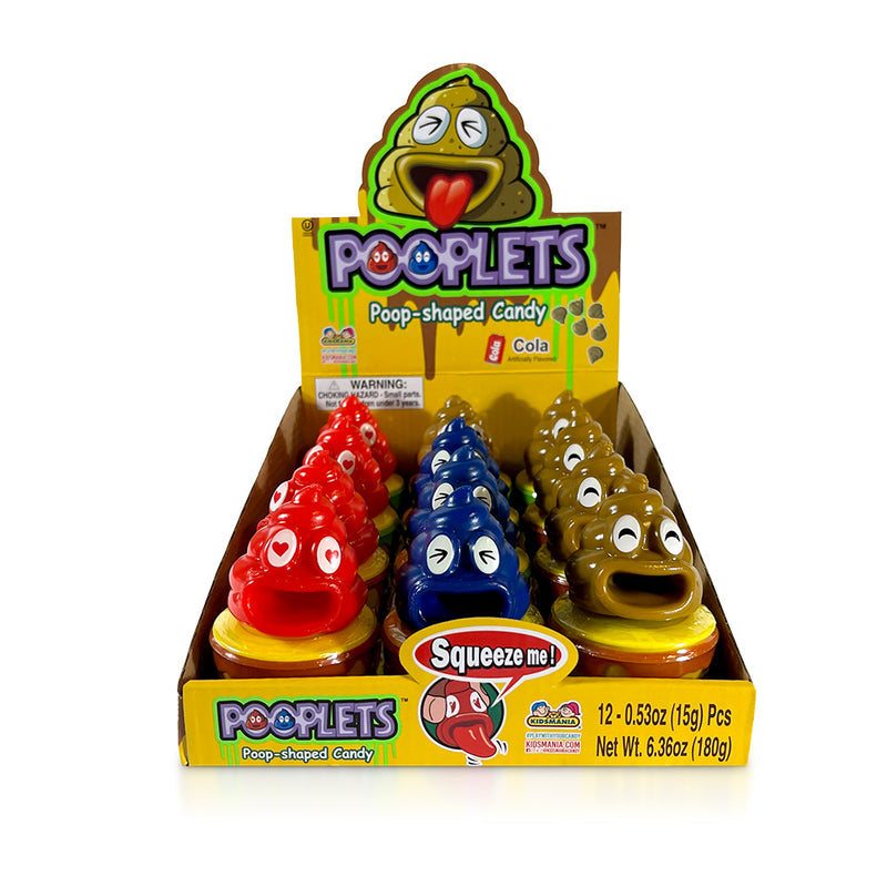 Kidsmania Pooplets Candy 12Ct