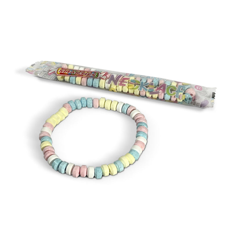 Bulk Smarties Cdy Necklace 100 Ct Wrapped