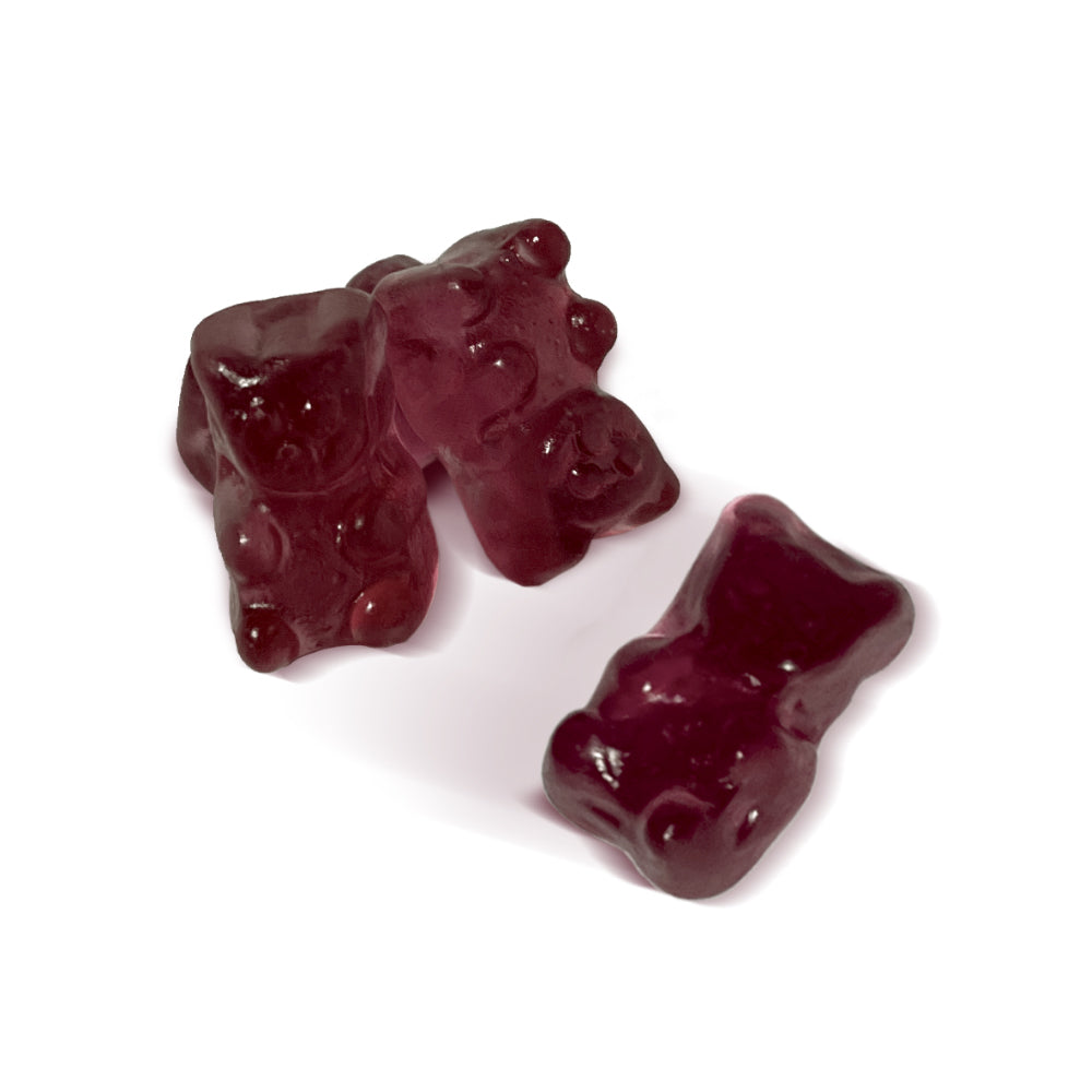 Jovy Gummy Bears Grape 5Lb Purple