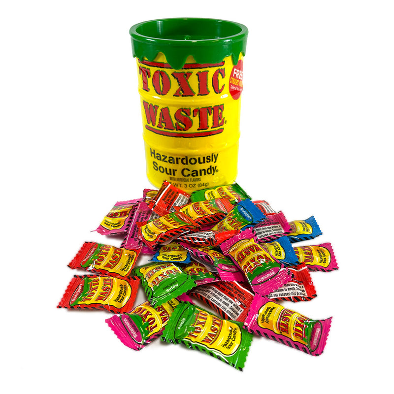 Toxic Waste Original Bank 3Z  Yellow Asst Sour