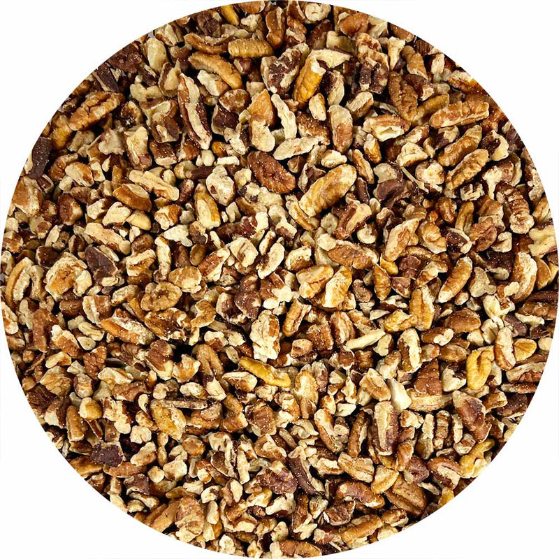 Pecan Pieces Med Raw 30Lbs