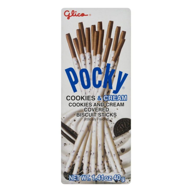 Pocky Cookies & Cream: 1.41oz  10ct