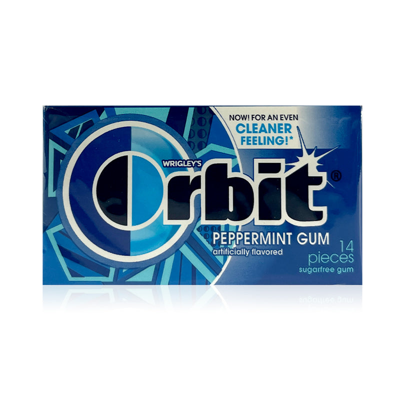 Wrig Orbit S/F Peppermint 12Ct