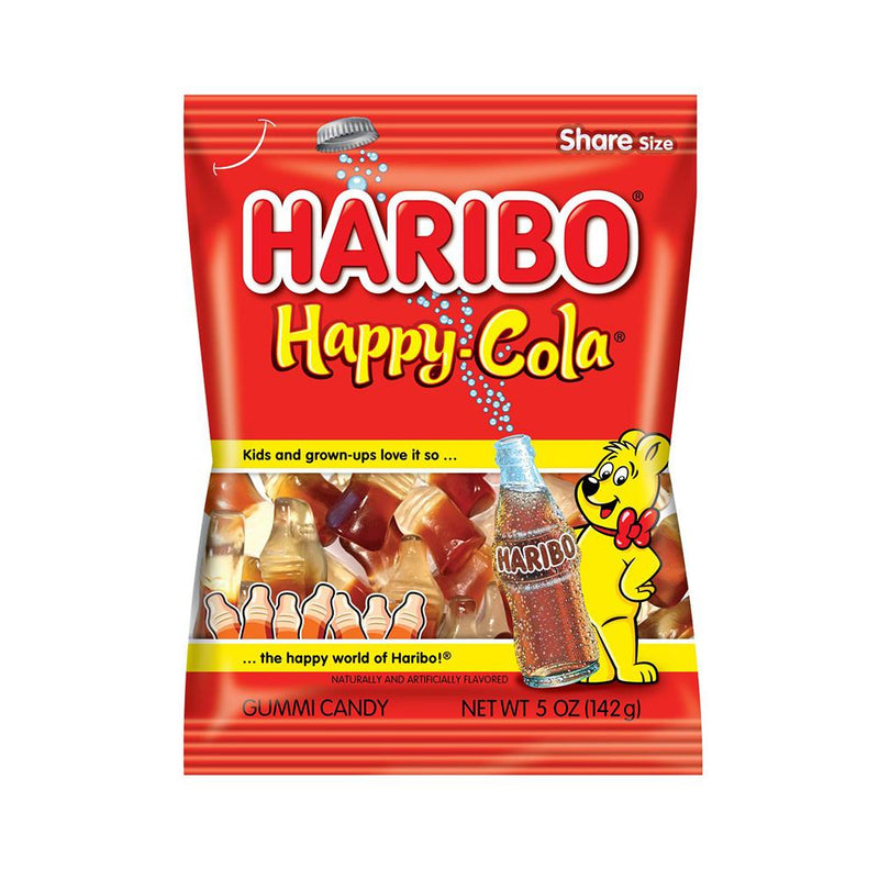 Haribo Gummi Happy Cola: 5oz