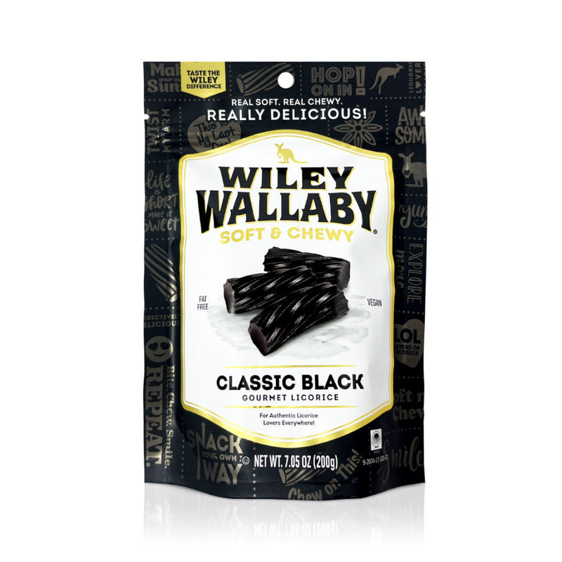 Wiley Wallaby Classic Black Lic 7.05Z