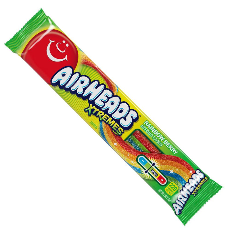 Airheads Xtremes Rainbow Berry: 18ct