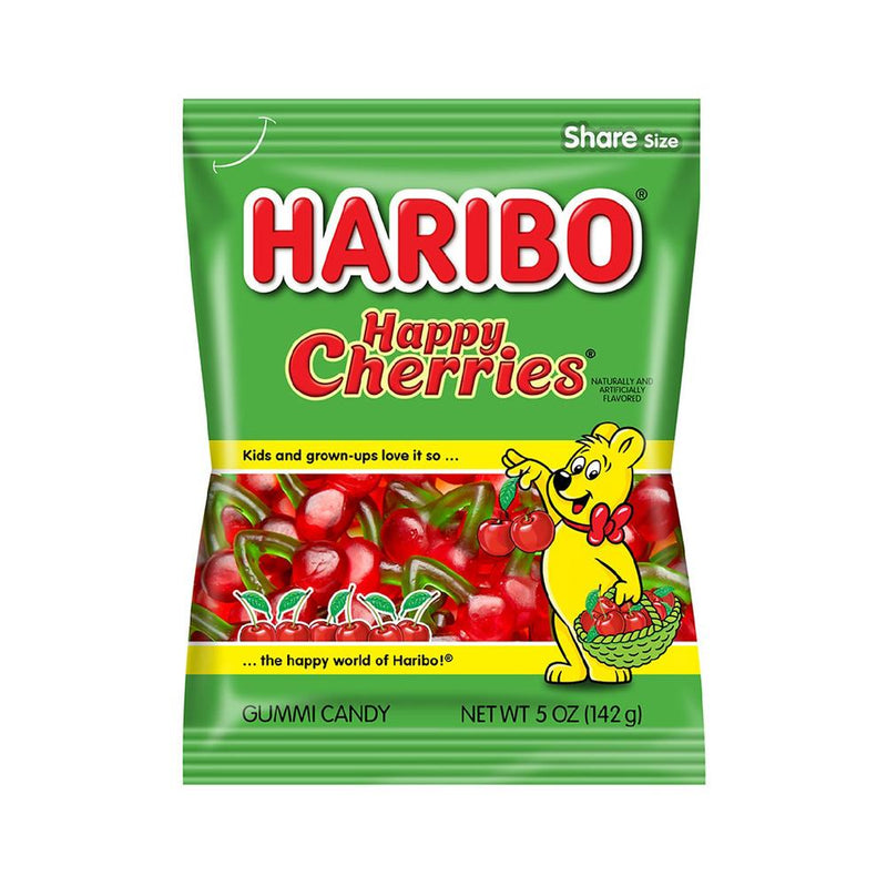 Haribo Happy Cherries Gummi Candy: 5oz