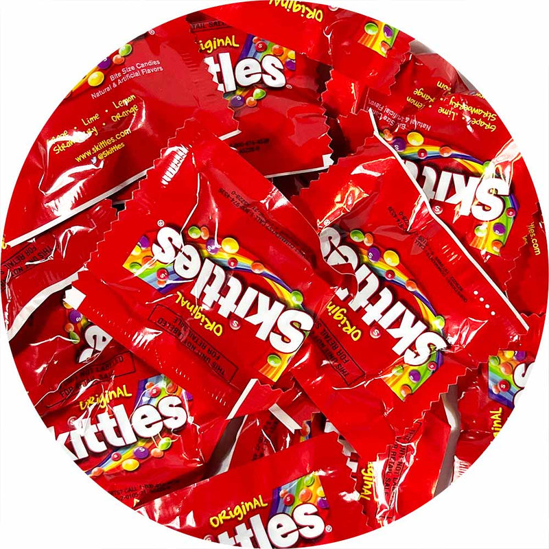 SKITTLES Original Summer Chewy Candy Packs, 36 Ct Bulk Candy Box